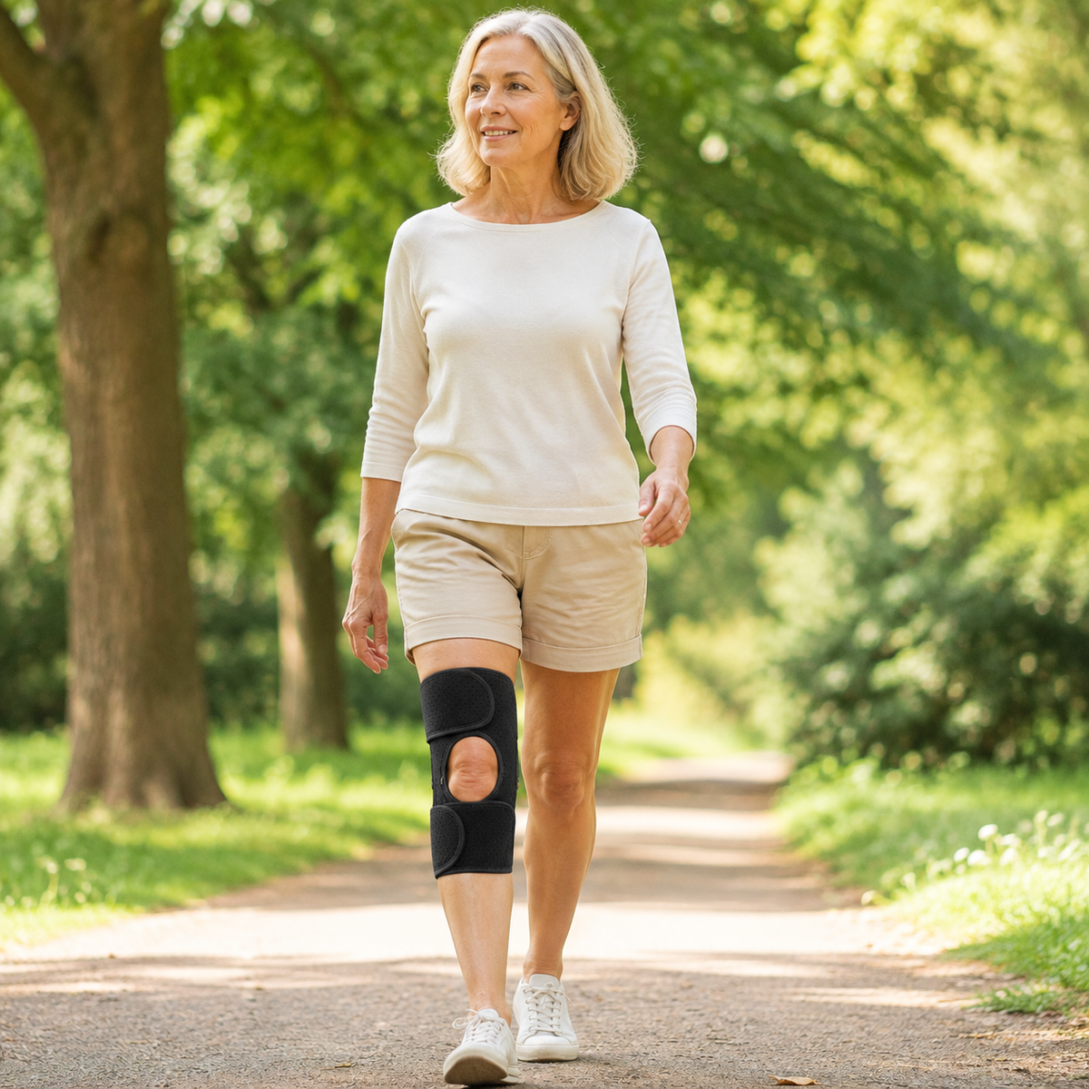 KnäFlex™ | Snabb lindring & kraftfullt stöd – mindre belastning och friare rörelse