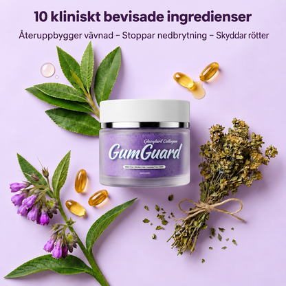 GumGuard™ | Dagligt kollagenstöd för starkare och friskare tandkött