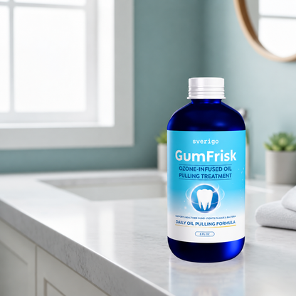 GumFrisk™ | Ozonerad munsköljningsolja för tandkött & fräschare andedräkt