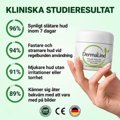 DermaLind™ | Uppstramande ansiktskräm för slätare & fastare hud