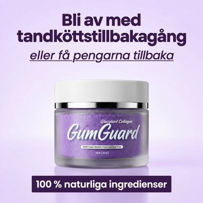 GumGuard™ | Dagligt kollagenstöd för starkare och friskare tandkött