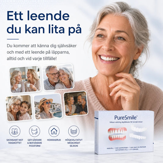 PureSmile™ | Flexibelt Silikonleendeöverdrag