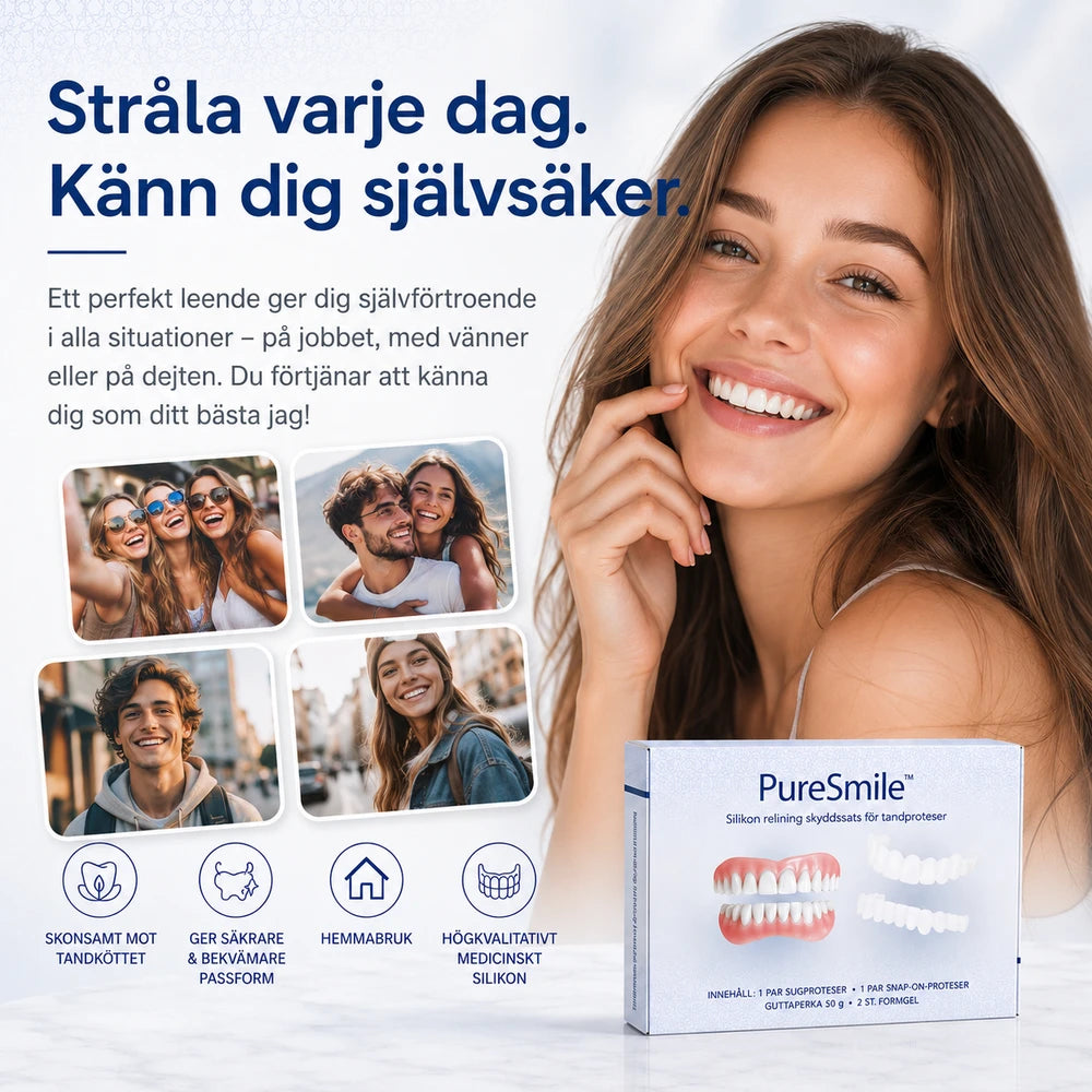 PureSmile™ | Flexibelt Silikonleendeöverdrag