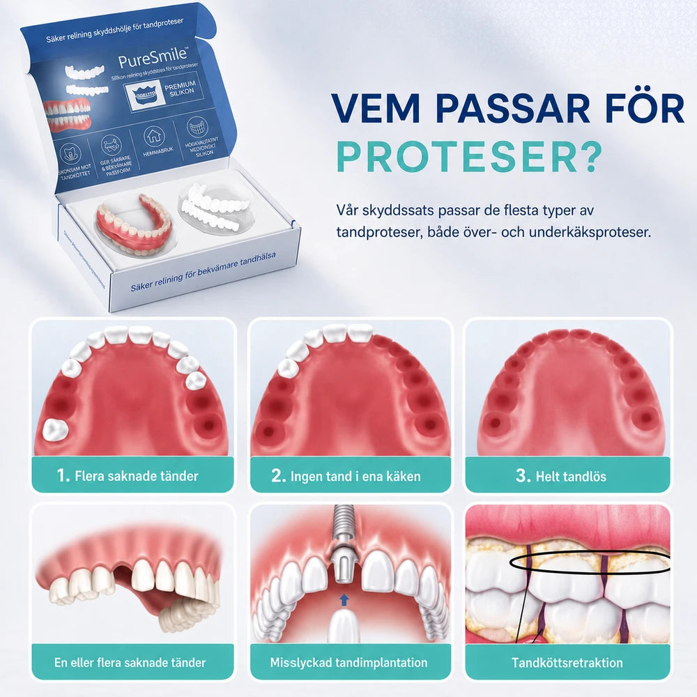 PureSmile™ | Flexibelt Silikonleendeöverdrag