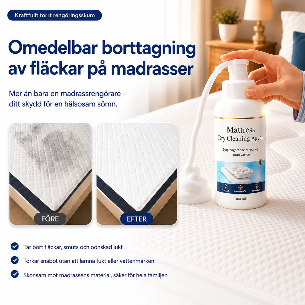 PureFoam™ | Torrtvättmedel för madrasser