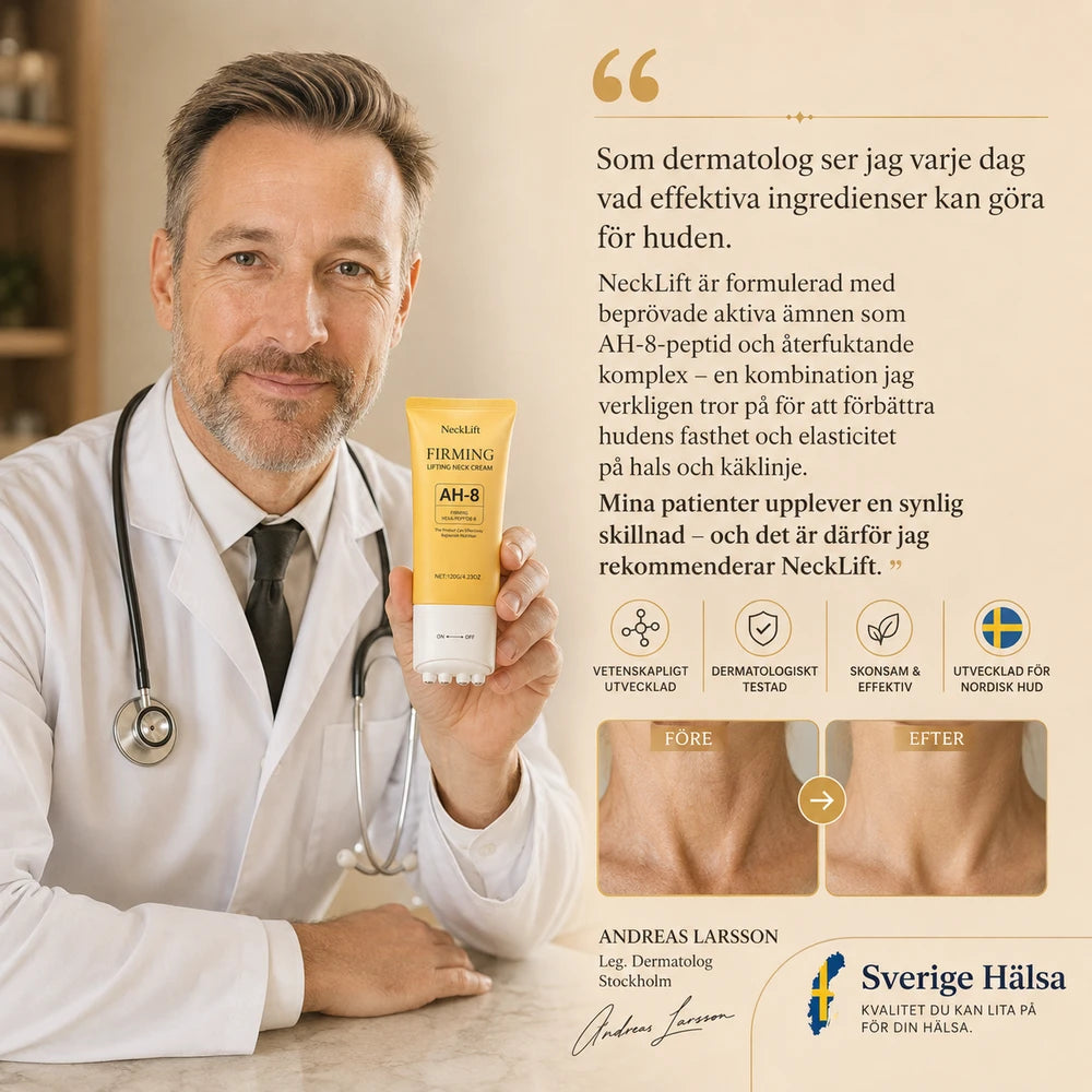 NeckLift™ | Åtstramande Halskräm