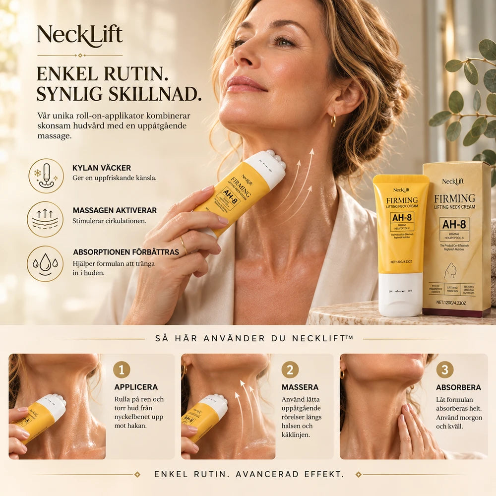 NeckLift™ | Åtstramande Halskräm