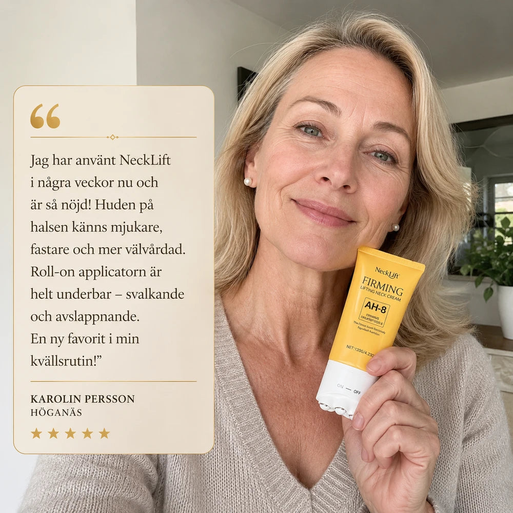 NeckLift™ | Åtstramande Halskräm