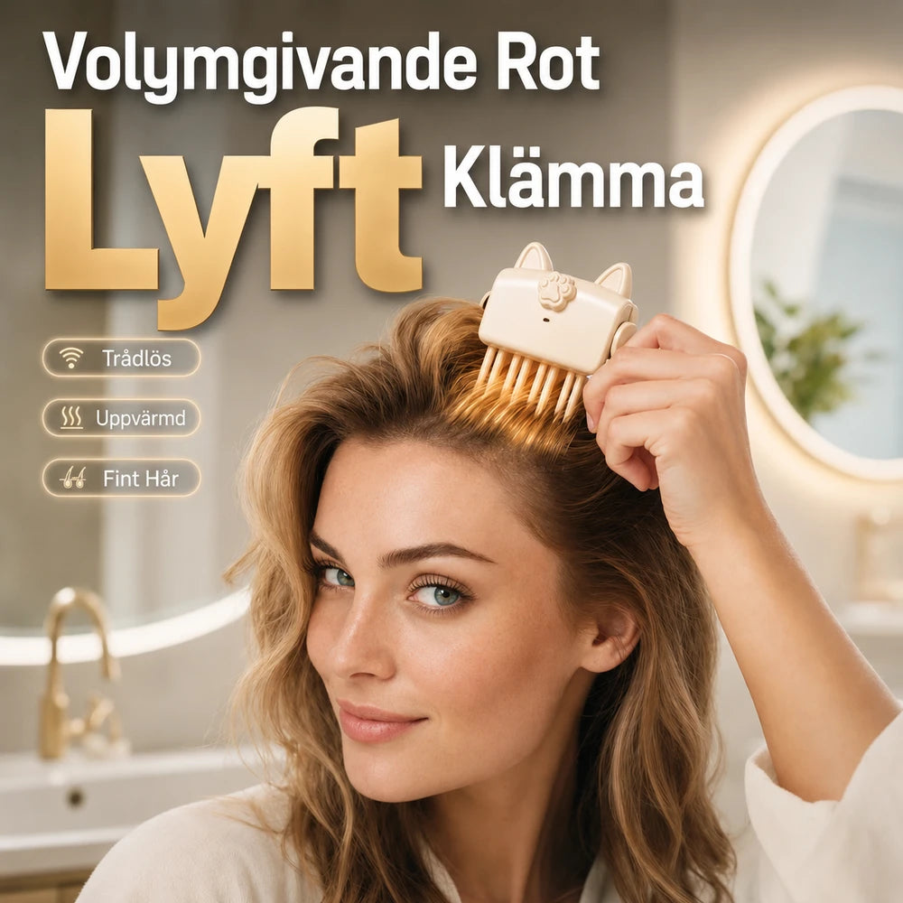 RootLift™ | Trådlös Uppvärmd Rotvolymklämma