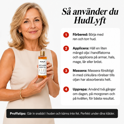HudLyft™ | Förvandla känslan av slapp hud till fastare, slätare hud