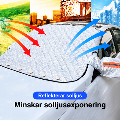 ❄️ FrostGuard™ – Magnetiskt vindruteskydd mot snö, is och frost | Vattentätt skydd för bilen året runt 🚗