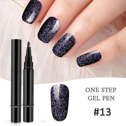 PrecisoNail™ | DIY-nagellackset 💅 18 färger gelpennor + gratis mini-UV-lampa 💡