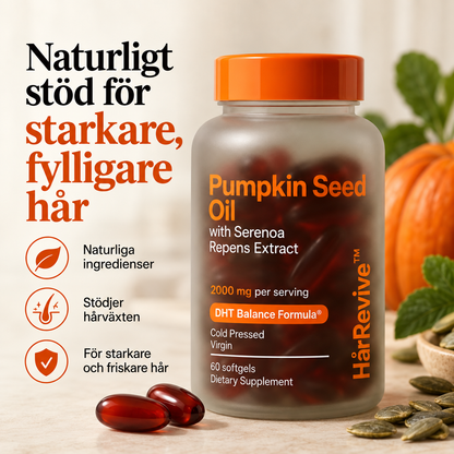 HårRevive™ | Naturligt stöd för starkare och fylligare hår