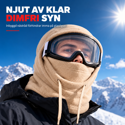 ❄️ Värma™ 3-i-1 Vinterbalaklava 🧣 – vindtät, värmande & justerbar! Perfekt för skidåkning, cykling och alla kalla utomhusaktiviteter ✨