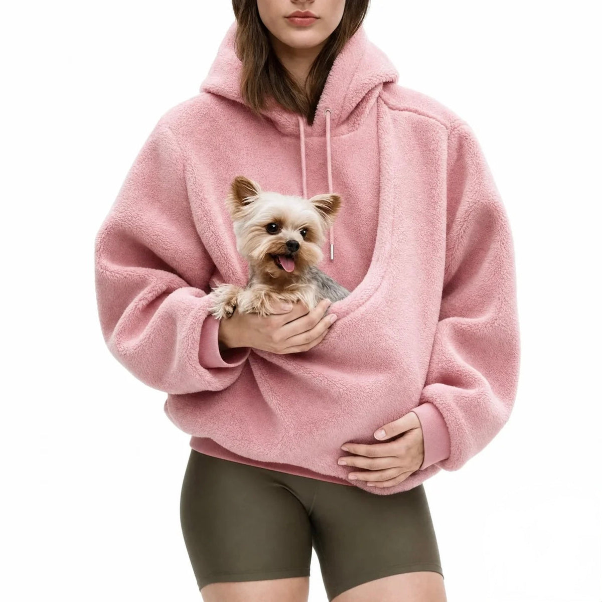 MysTass™ | Mysig hoodie med integrerad husdjursficka