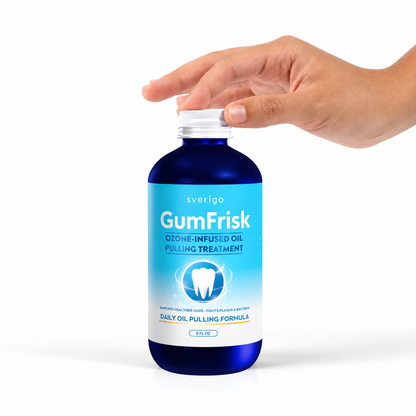 GumFrisk™ | Ozonerad munsköljningsolja för tandkött & fräschare andedräkt