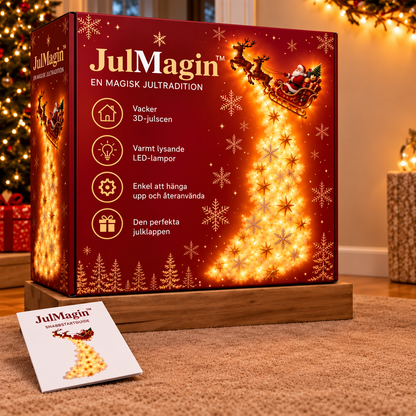 JulMagin™ | Magisk julvägglampa