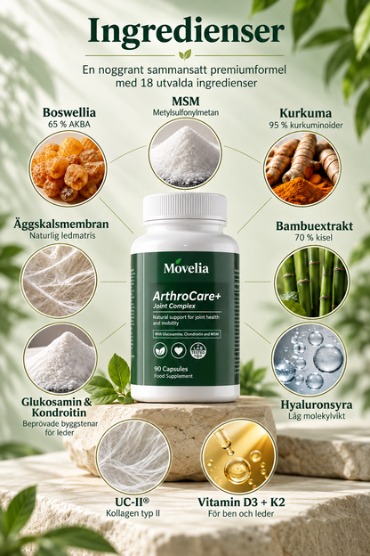 Movelia™ | Dagligt stöd för leder och smidig rörlighet