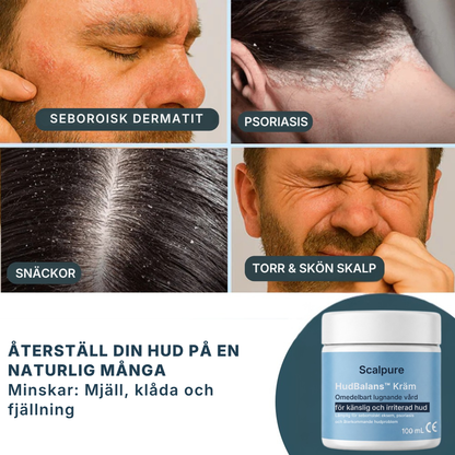 HudBalans™ | Leave-on hudvård för torr, fjällande och kliande hud