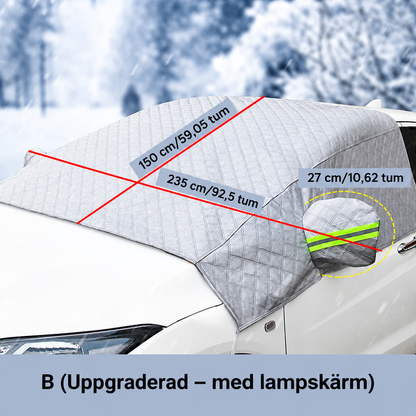 ❄️ FrostGuard™ – Magnetiskt vindruteskydd mot snö, is och frost | Vattentätt skydd för bilen året runt 🚗