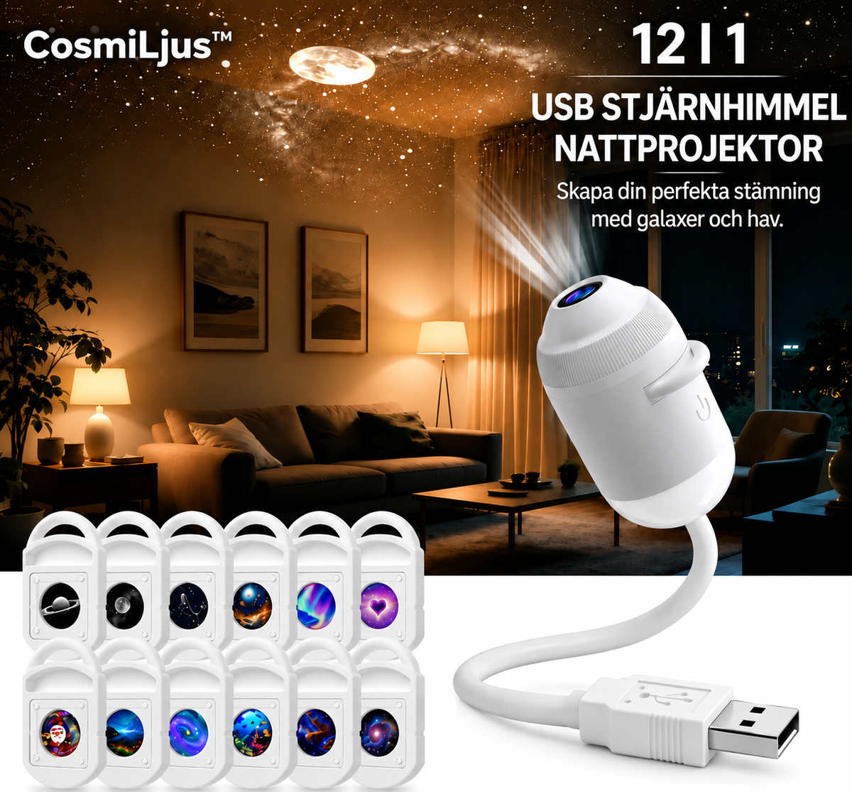 CosmiLjus™ |  Skapa din perfekta stämning