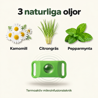 FästingFri™ | Naturligt skydd mot fästingar och loppor – Inklusive halsband + 2 st