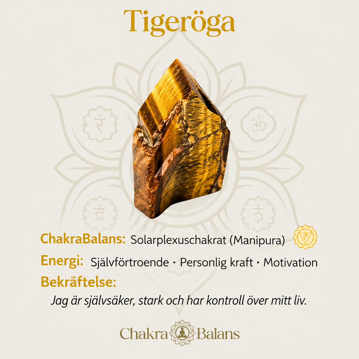 ChakraBalans™ | Skydda din energi hela dagen med 7 kraftfulla stenar