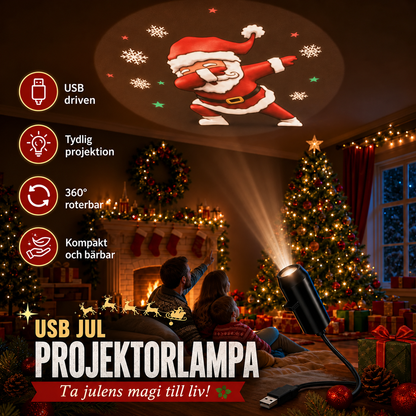 Julsken™ | Julprojektor för magisk julstämning