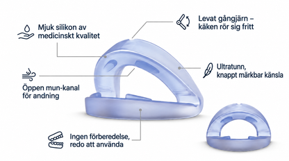 Nattro™ | Anti-snarkskena för mindre snarkning och lugnare nätter