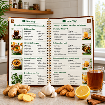 NaturVäg™ | Handbok med naturliga huskurer för vardagligt välbefinnande