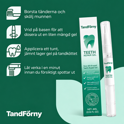 TandFörny™ | Vårdande gel för tandkött & tänder