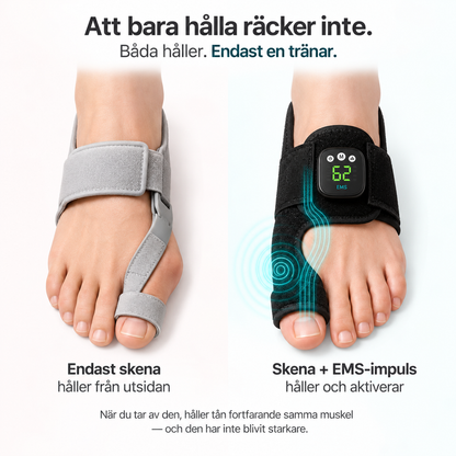 HalluxFlex™ | EMS-tränare för hallux valgus & stortåstöd