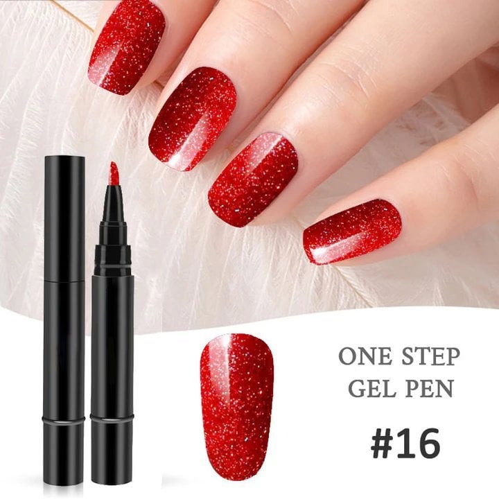 PrecisoNail™ | DIY-nagellackset 💅 18 färger gelpennor + gratis mini-UV-lampa 💡