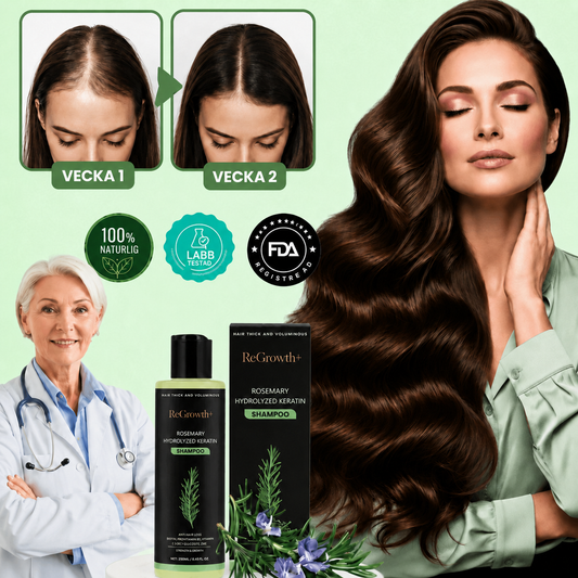ReGrowth™ | Uppnå tjockare, fylligare hår på bara 2 veckor!