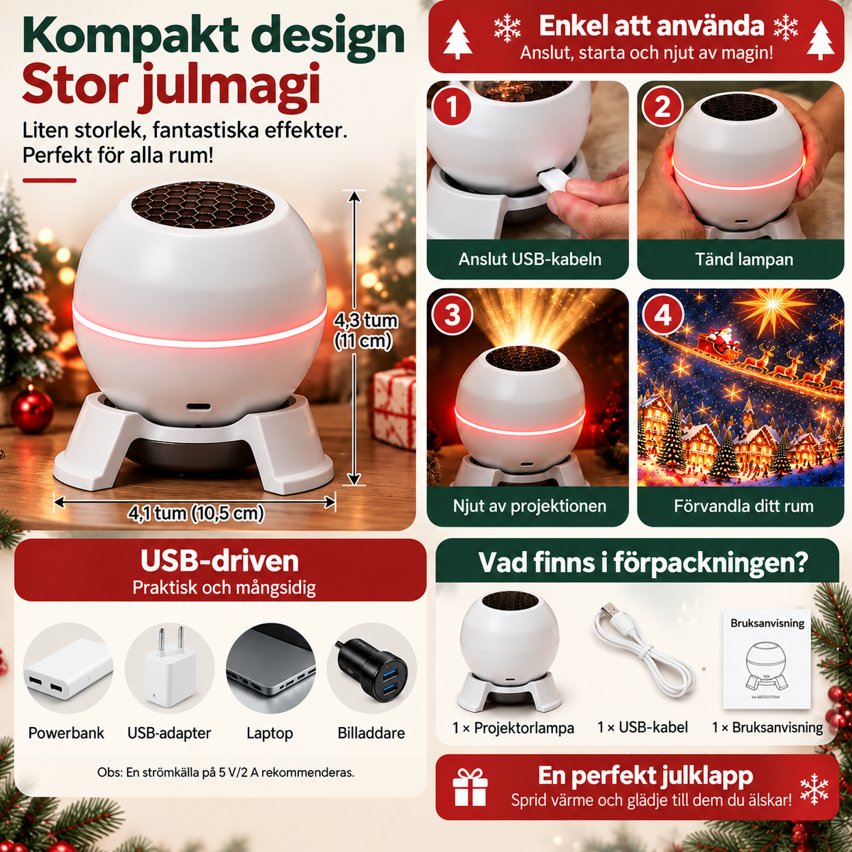 JulGlöd™ | Förvandla ditt hem till ett magiskt julunderland