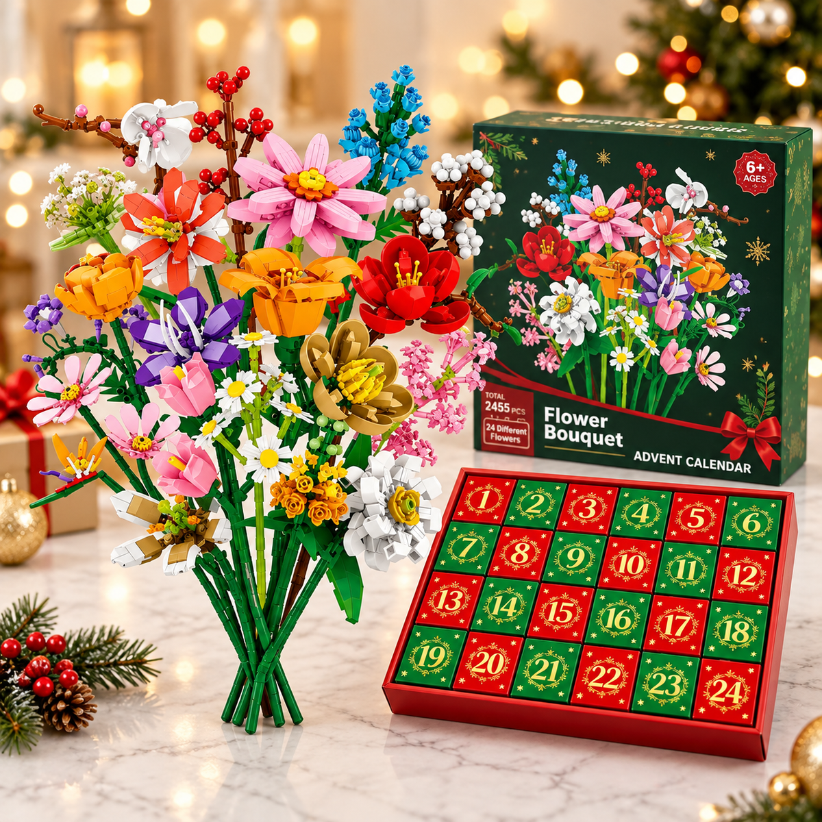 Blomsterjul™ | Adventskalender – Bygg din egen magiska blombukett