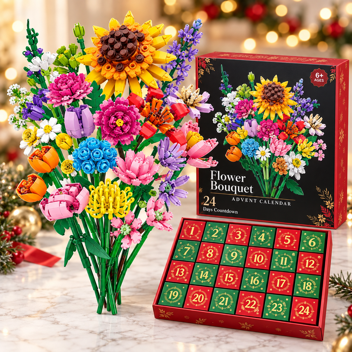 Blomsterjul™ | Adventskalender – Bygg din egen magiska blombukett