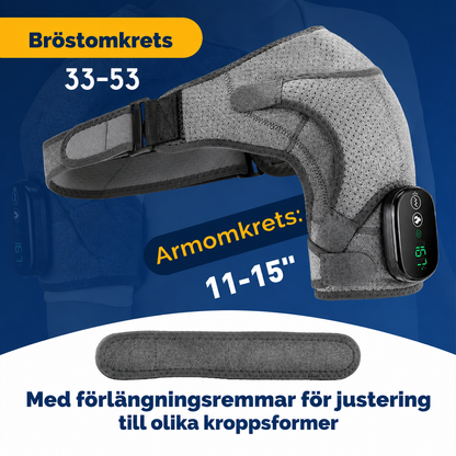 ThermaRelief™ Axelmassage – lindring och värme med ett enda knapptryck