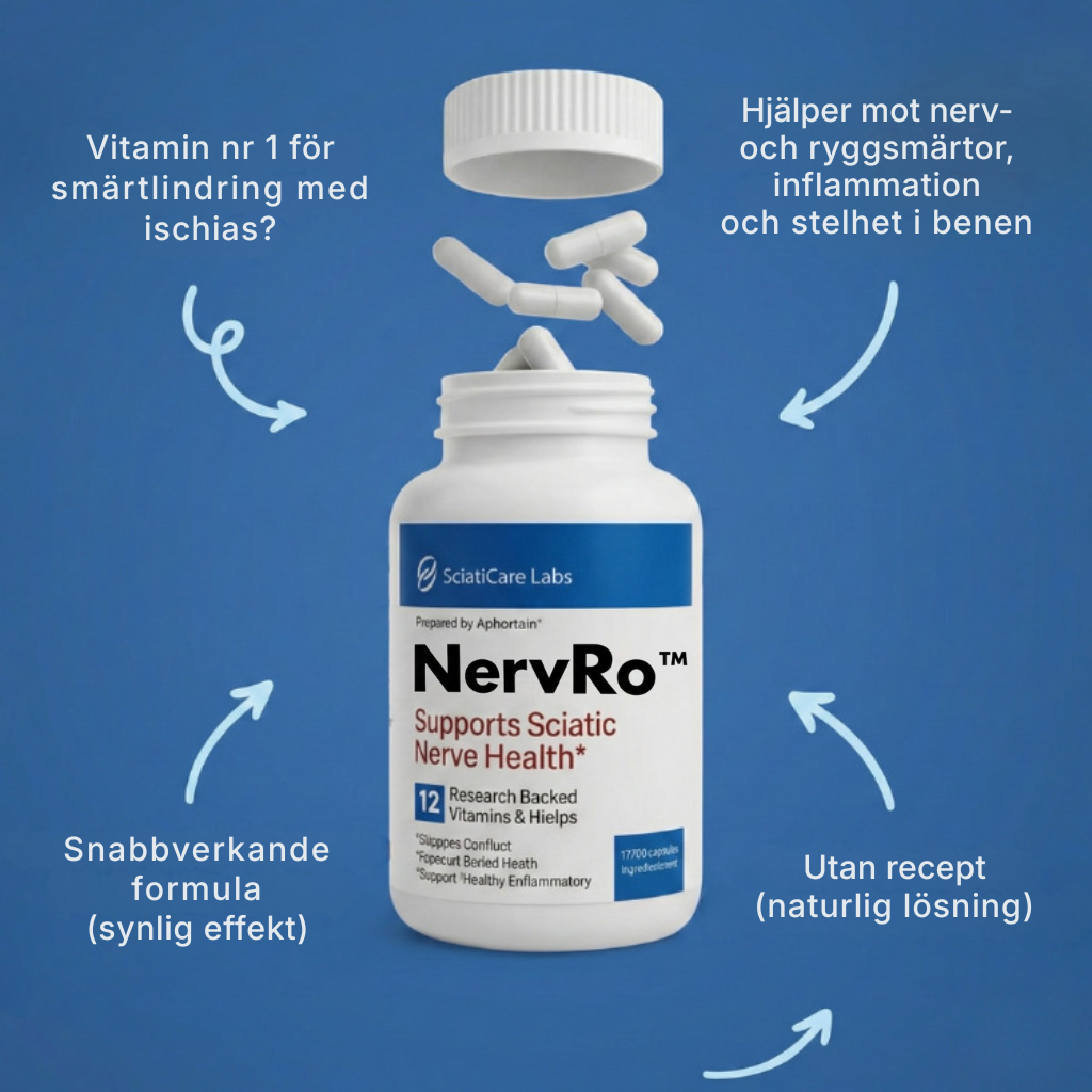 NervRo™ | Dagligt stöd för nerver, rörlighet och komfort