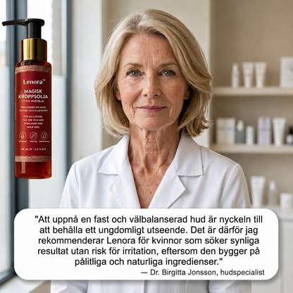 Lenora™ Uppstramande Kroppsolja | Fastare, återfuktad hud på 14 dagar