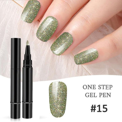 PrecisoNail™ | DIY-nagellackset 💅 18 färger gelpennor + gratis mini-UV-lampa 💡