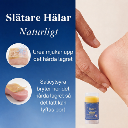 Hälva® | Reparerar Spruckna Hälar & Tar Bort Hård Hud