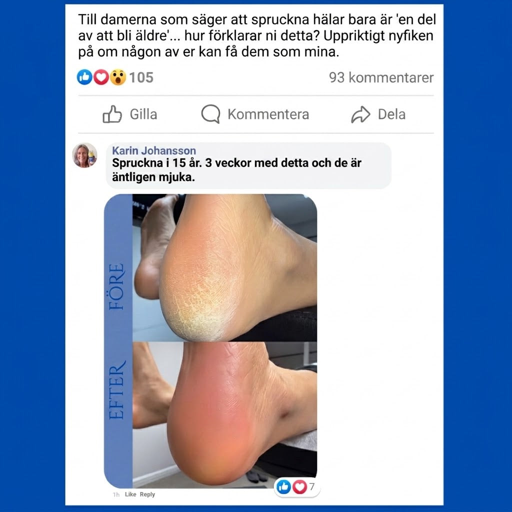 Hälva® | Reparerar Spruckna Hälar & Tar Bort Hård Hud