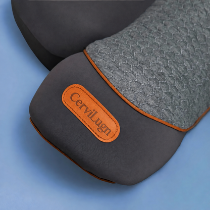 CerviLugn™ | 3-i-1 nackkudde med värme, vibration och skonsam nackstretch