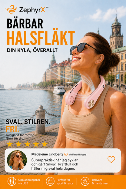 ZephyrX™ | Håll dig sval. Rör dig fritt.❄️
