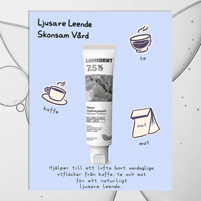 Lumident® | Reparerande Tandkräm med 7.5% Nano-Hydroxyapatit