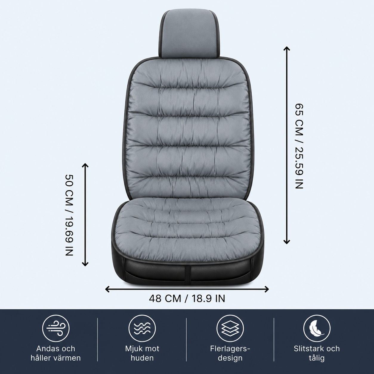 NordLuxe™ | Mjuk komfort för varje bilresa