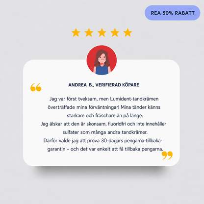 Lumident™ | Starkare emalj, dag för dag