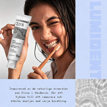 Lumident® | Reparerande Tandkräm med 7.5% Nano-Hydroxyapatit