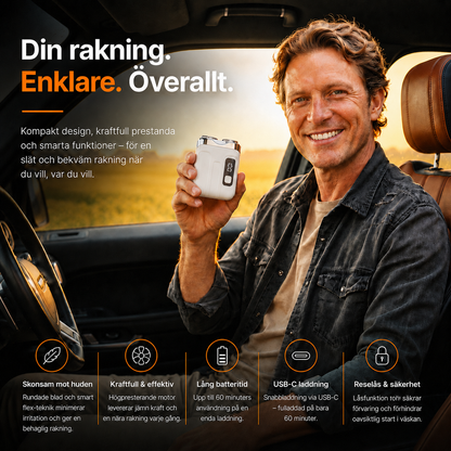 TrimPro™ | AI Elektrisk Mini-Rakapparat